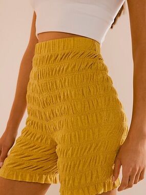 NWT Free People Beach Jude Biker Shorts size XL
